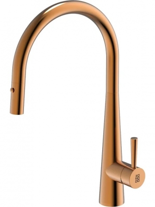 Смеситель для кухни Kantera Cignus KTR014 RB rio bronze однорычажный, бронза