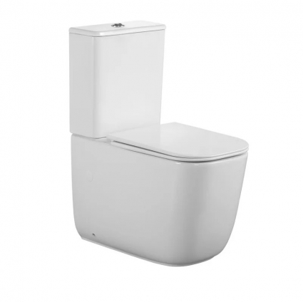 Унитаз-компакт напольный Cerutti Spa Mirco CT11090 белый 35.5x62 см