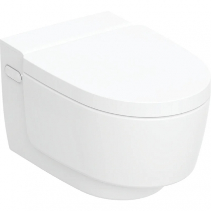 Умный унитаз подвесной Geberit AquaClean Mera Comfort 146.210.11.1 белый, 39.5x59 см