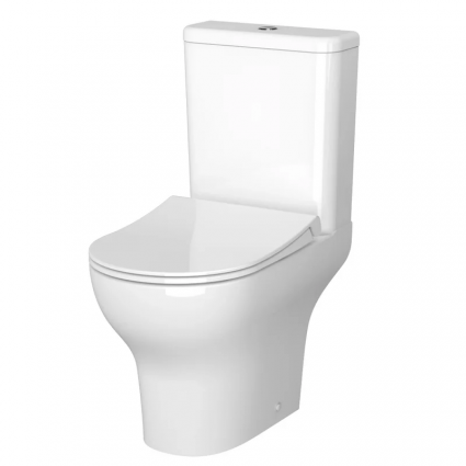 Унитаз-компакт напольный VitrA Zentrum 9012B003-7209 белый 38x61 см