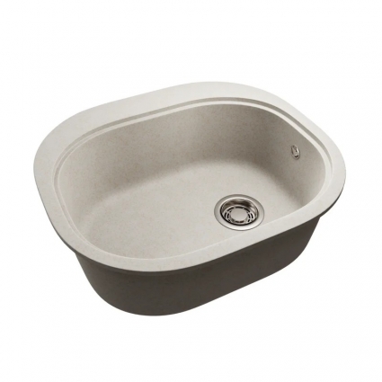Мойка кухонная Emar Quartz EMQ-1570.C Берилл матовая, прямоугольная