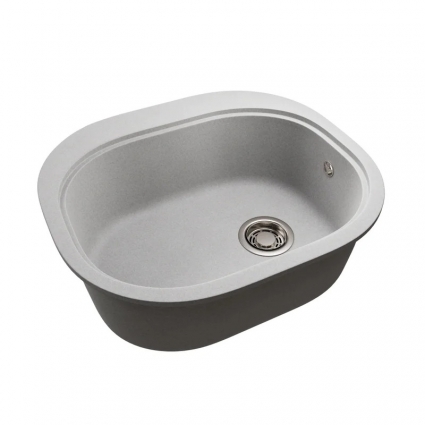 Мойка кухонная Emar Quartz EMQ-1570.C Барит матовая, прямоугольная