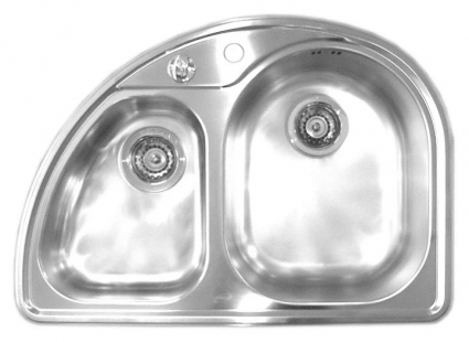 Alveus Мойка FUTUR 20 R LEI-90 730x510, в комп.с сифоном 1130555,