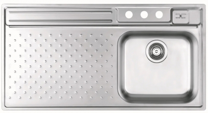 Alveus Мойка VISION 10R SAT-90 1000X510 в комп.с сифоном 1127251,