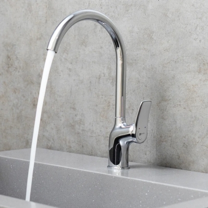 Lemark Смеситель для кухни Ortus LM11361C с подкл. к фильтру, однорычажный, хром