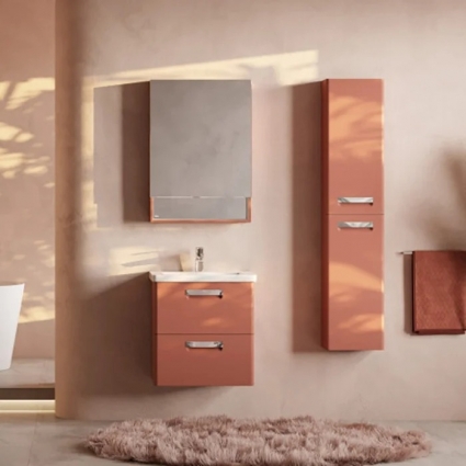 Мебель для ванной комнаты Roca The Gap Original 60 терракота подвесная, матовая