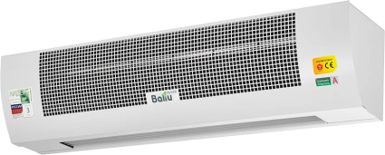 Тепловая завеса Ballu Professional Standard BHC-M10T09-PS цвет белый, с защитой от перегрева