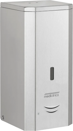 Диспенсер для мыла Mediclinics DJF0038ACS сталь сенсорный, прямоугольный, 11x12x24 см