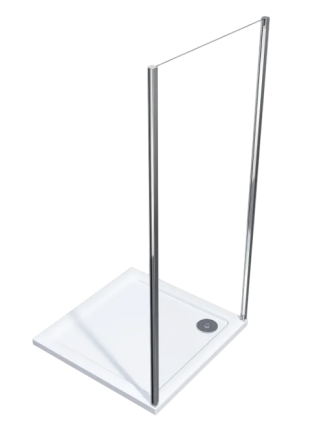 Боковая стенка Good Door Spirit SP-70-C-CH 70х190 см, профиль глянцевый хром, стекло прозрачное