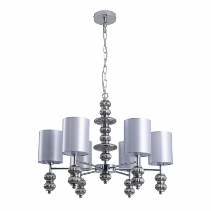 Люстра Lumion MODERNI 8338/6 в классическом стиле, цвет серый, мощность 240 Вт
