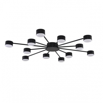 Люстра Lumion COMFI 8344/12C цвет черный, мощность 84 Вт