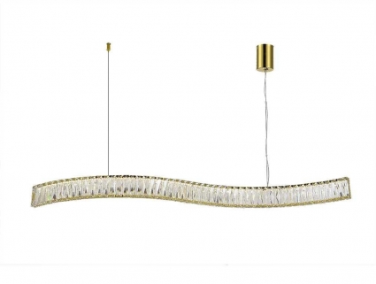 Люстра NEWPORT 8243N/110 gold цвет прозрачный