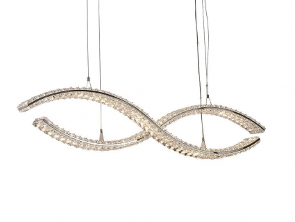 Люстра NEWPORT 8242N/110 chrome цвет прозрачный, мощность 3 Вт