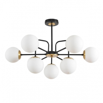 Люстра Lumion ELRONA 8375/9C в стиле модерн, цвет белый, мощность 540 Вт