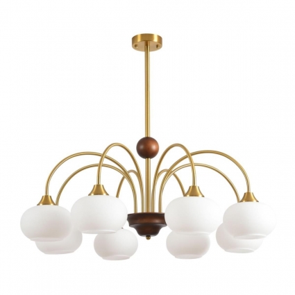 Люстра Lumion LARINA 8323/8C в классическом стиле, цвет белый, мощность 480 Вт