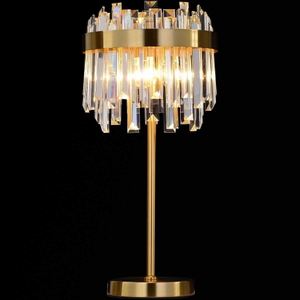 Настольная лампа ILLUMICO IL5189-3TLS-29 BRASS MIRAGE