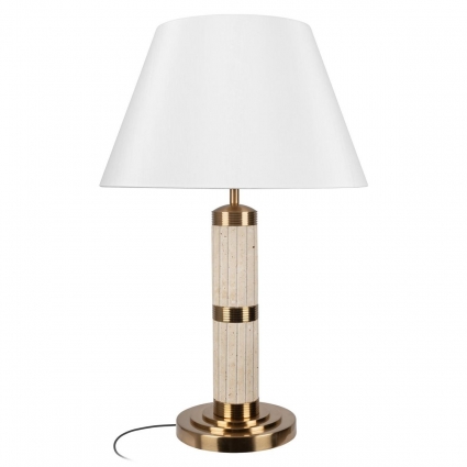 Настольная лампа Loft it Limestone 10442T/B в стиле модерн, цвет белый