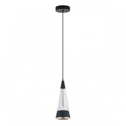 Подвесной светильник LED4U L7121-1 BK в стиле модерн, цвет черный