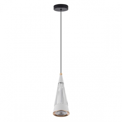 Подвесной светильник LED4U L7121-1 WH в стиле модерн, цвет белый