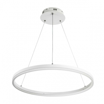 Подвесной светильник LED4U L1085-60 WH в стиле модерн, цвет белый, мощность 42 Вт