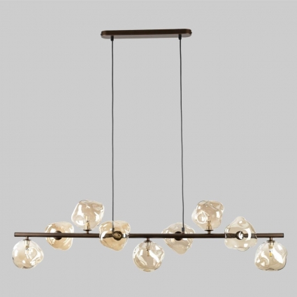 Подвесной светильник TK Lighting Lava Brown a071857 в стиле лофт, цвет бежевый