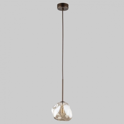 Подвесной светильник TK Lighting Lava Brown a071838 в стиле лофт, цвет бежевый