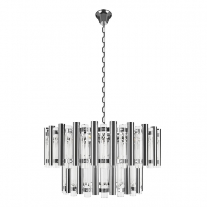 Подвесной светильник LOFT IT Boucle 10438/8 в стиле модерн, цвет никель