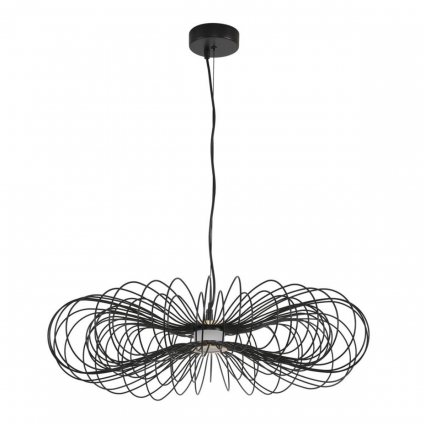 Подвес Lumion CAMOMILE 8301/10L в стиле лофт, цвет черный, мощность 9 Вт
