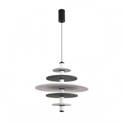 Подвес Lumion FELTA 8295/14AL в стиле модерн, цвет серый