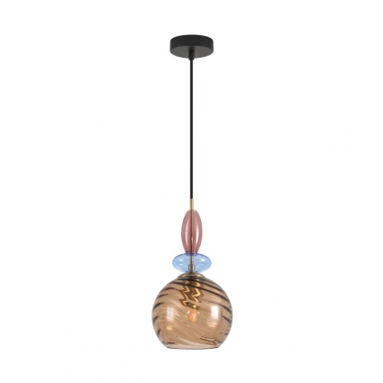 Подвес Lumion WALMA 8300/1A в стиле модерн, цвет коричневый, мощность 40 Вт