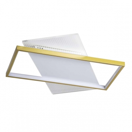Потолочный светильник LED4U L1026-500 GD в стиле модерн, мощность 60 Вт