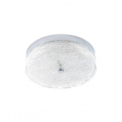 Потолочный cветильник LED4U L1117-300 CR в стиле модерн, цвет хром