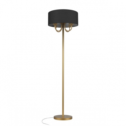 Торшер Loft it Balance 10416F GD в стиле модерн, цвет черный, мощность 160 Вт