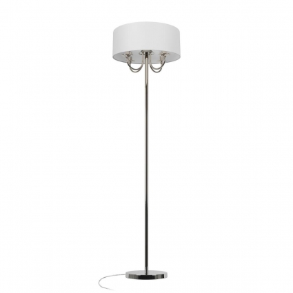 Торшер Loft it Balance 10416F CR в стиле модерн, цвет белый, мощность 160 Вт