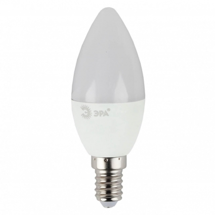 Лампа светодиодная ЭРА E14 9W 2700K матовая B35-9W-827-E14 Б0047935 цвет белый