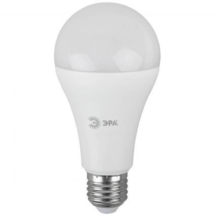 Лампа светодиодная ЭРА E27 30W 2700K матовая LED A65-30W-827-E27 Б0048015 цвет белый