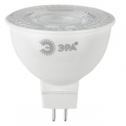 Лампа светодиодная ЭРА LED Lense MR16-8W-840-GU5.3 Б0054939 цвет белый