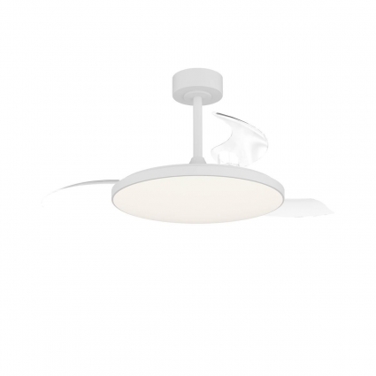 Люстра-вентилятор Mantra SLIM FAN 9006 цвет белый, мощность 50 Вт, с диммером