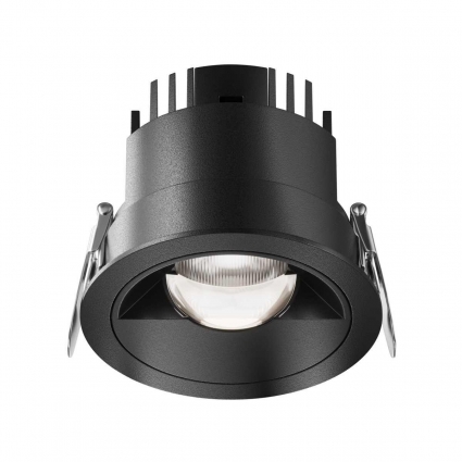 Встраиваемый светильник Maytoni Technical DL100-12W2.7-3-4K-RD-B цвет черный