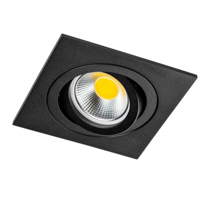 Светильник встраиваемый MR16/GU10 max 1x12Вт Singo Base Lightstar 011625 в стиле Хай-тек, цвет черный