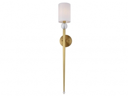 Бра NEWPORT 3521/A brass new без абажуров цвет бежевый, мощность 40 Вт