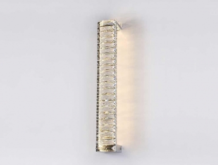 Бра NEWPORT 8241N/A chrome цвет прозрачный, мощность 10 Вт