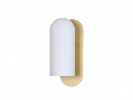 Бра NEWPORT 3931/A brass цвет прозрачный, мощность 25 Вт