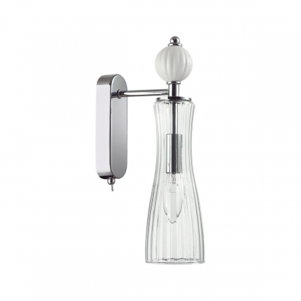 Бра Lumion EMILY 8268/1W цвет прозрачный, мощность 40 Вт