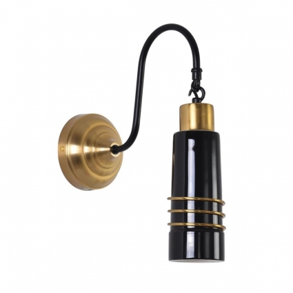 Бра Lumion LILO 8361/1W в стиле модерн, цвет черный, мощность 60 Вт