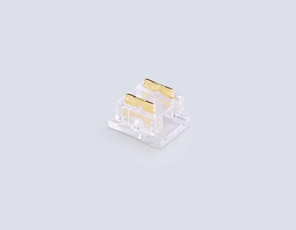 Соединитель прямой  AMBRELLA LIGHT ILLUMINATION COB 12/24V для лент 8/10mm (2 конт.) (10шт. в комплекте) GS6361 в стиле Хай-тек, цвет прозрачный