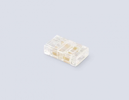 Соединитель прямой AMBRELLA LIGHT ILLUMINATION COB CCT 12/24V для лент 8mm (3 конт.) (10шт. в комплекте) GS6366 в стиле Хай-тек, цвет прозрачный