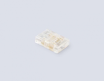 Соединитель прямой AMBRELLA LIGHT ILLUMINATION COB RGB 12/24V для лент 10mm (4 конт.) (10шт. в комплекте) GS6371 в стиле Хай-тек, цвет прозрачный