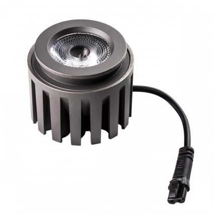 Модуль светодиодный диммируемый 7/12W 3000K STELLA BASE Lightstar 075073 в стиле Хай-тек, цвет серый