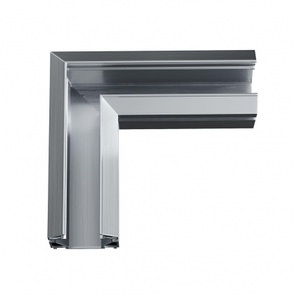 Угловой соединитель для ST003.129.04 ST Luce Skyline 48 ST003.199.04 в стиле Хай-тек, цвет серебро